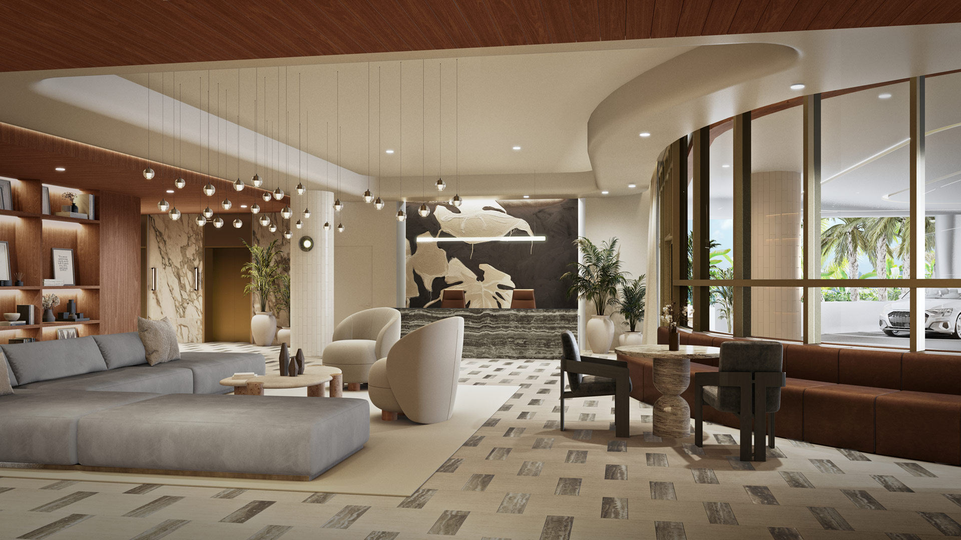 Avara's lobby in Miami Beach, FL